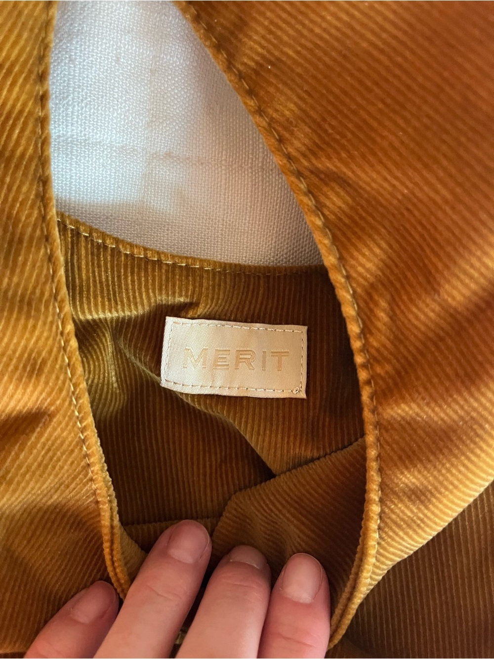Merit corduroy bag